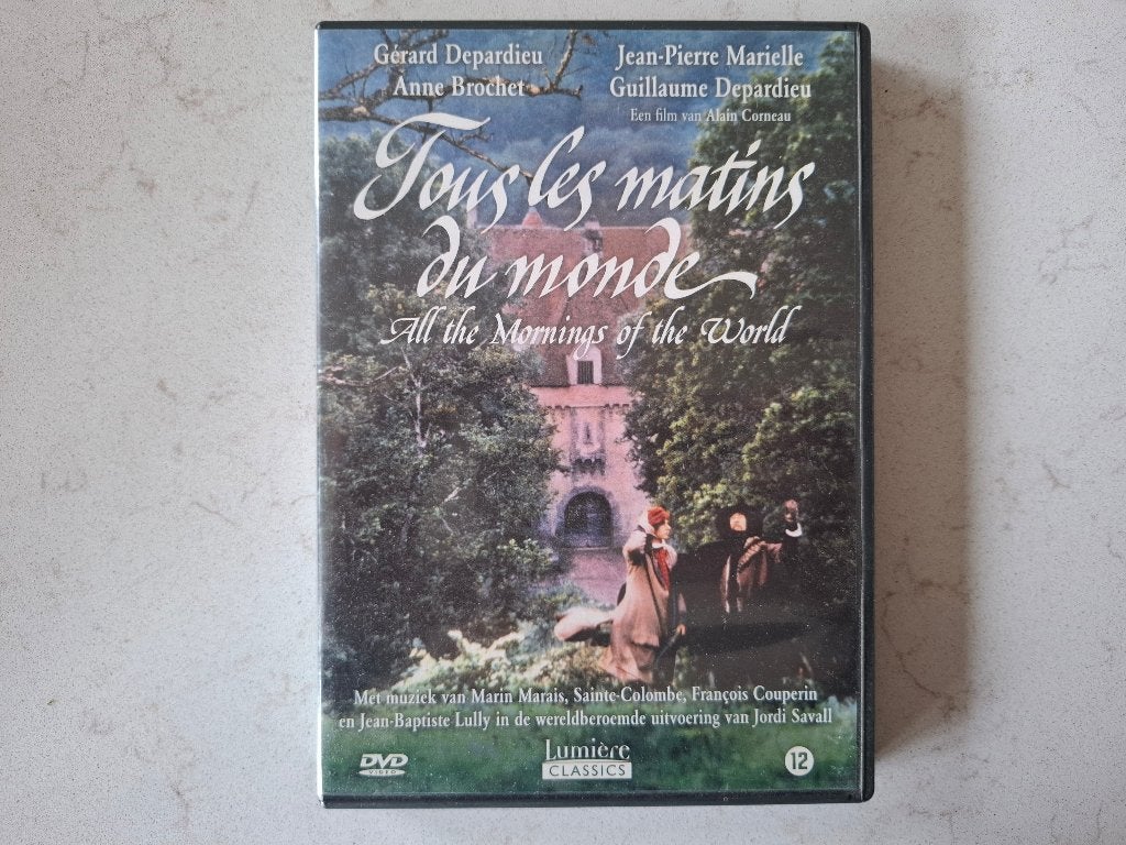 Tous les matins du monde (All the Mornings of the World) DVD, Nederlands, Drama, Ophalen of Verzenden, Zo goed als nieuw