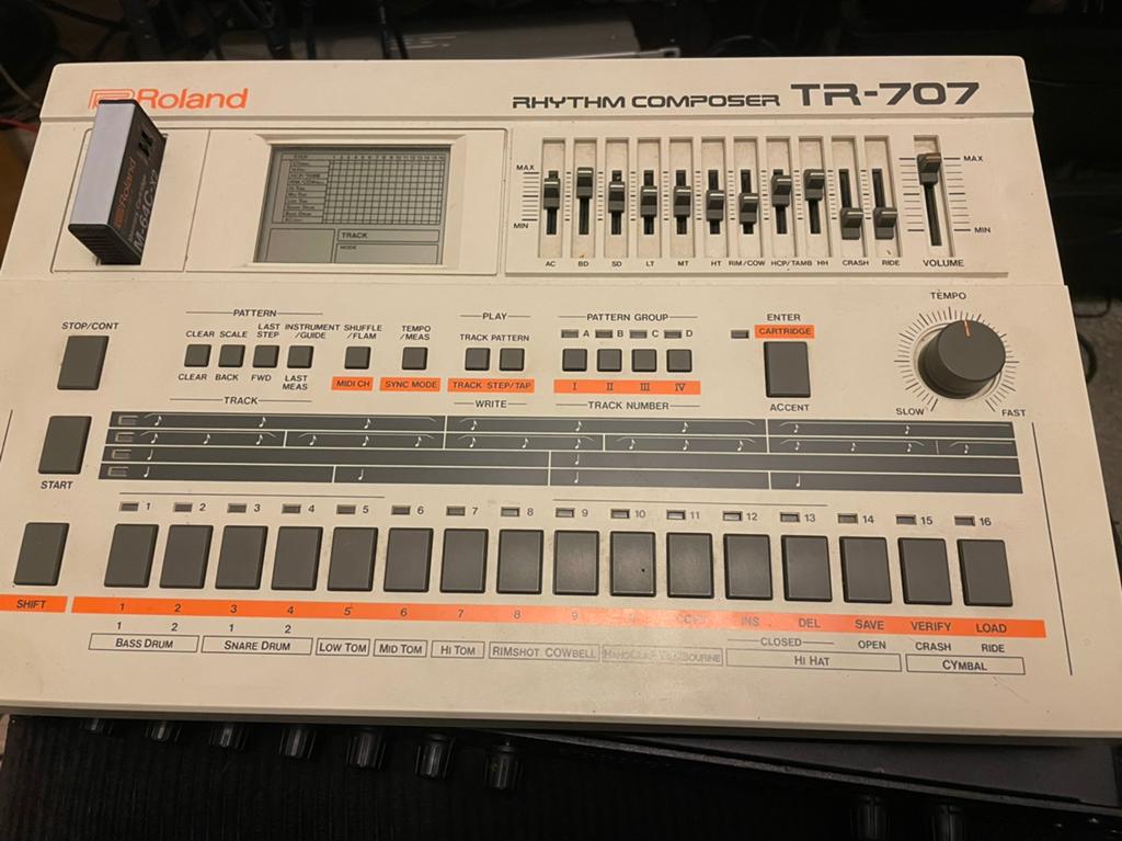 Roland tr707, Muziek en Instrumenten, Ophalen of Verzenden, Gebruikt, Roland