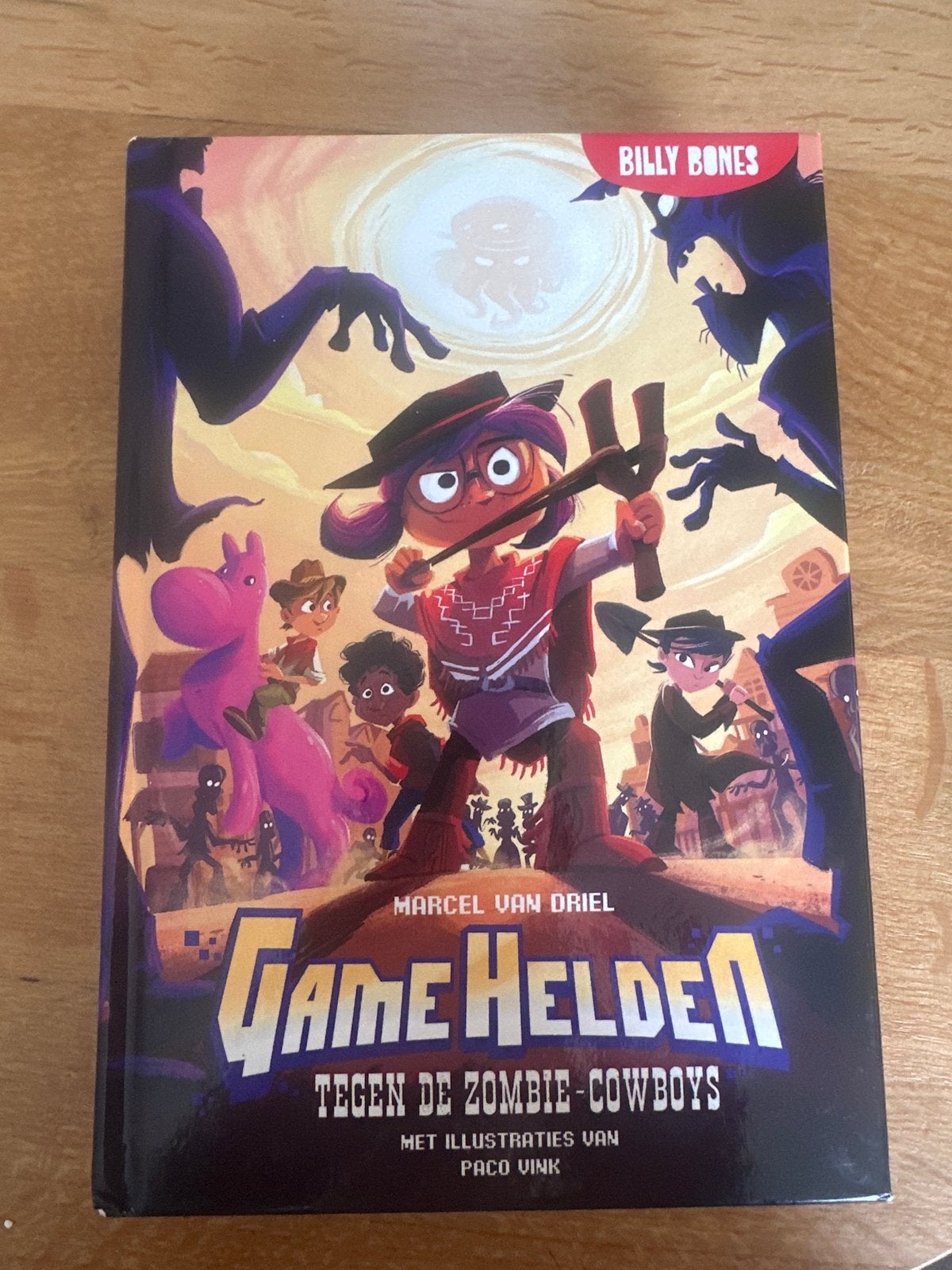 Game Helden Tegen De Zombie-Cowboys - Billy Bones, Ophalen of Verzenden, Zo goed als nieuw, Fictie algemeen
