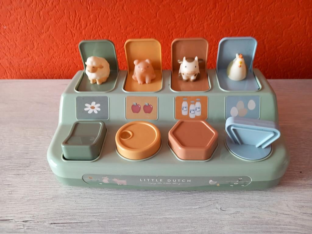 Little Dutch Pop-up Boerderij Speelgoed, Kinderen en Baby's, Speelgoed | Babyspeelgoed, Ophalen, Zo goed als nieuw, Overige typen