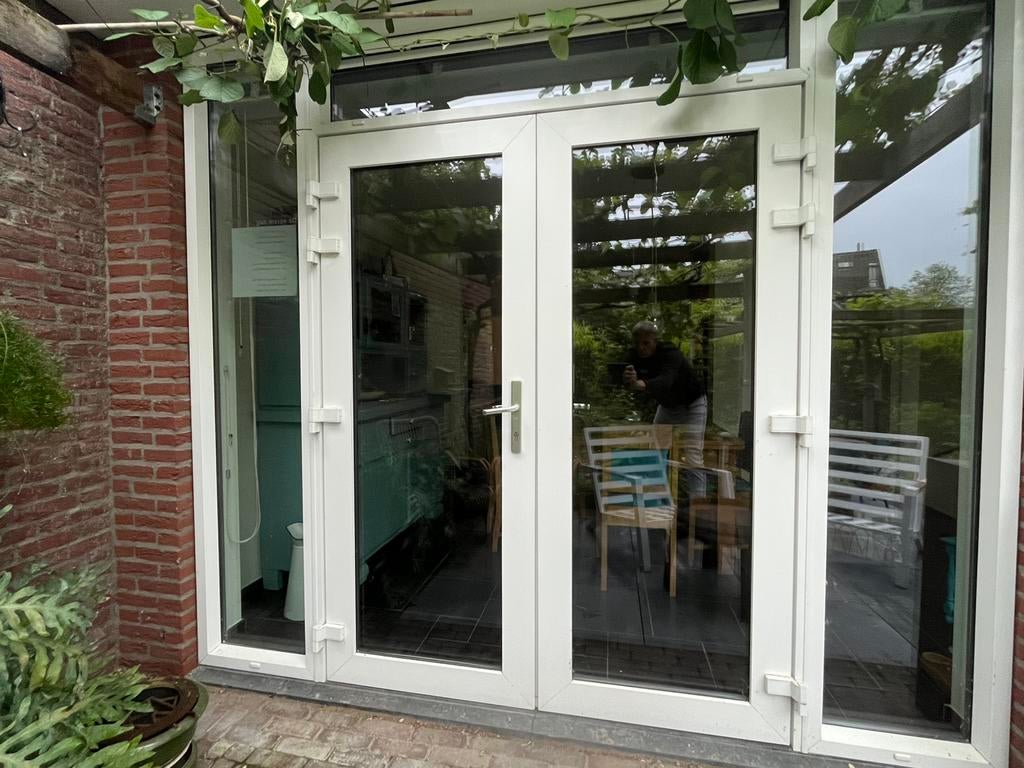 KunststofPui met HR++ glas . Svp ALLEEN BIEDEN, Doe-het-zelf en Verbouw, Kozijnen en Schuifpuien, Ophalen, Kunststof, Gebruikt