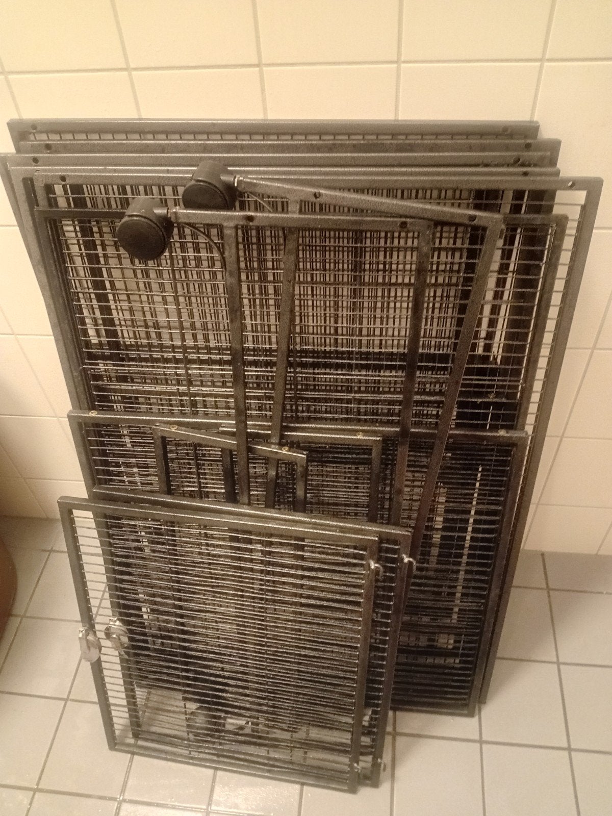 Kooi voor ratten, fretten of chinchilla's, Dieren en Toebehoren, Ophalen, Kooi, 90 cm of meer, Fret