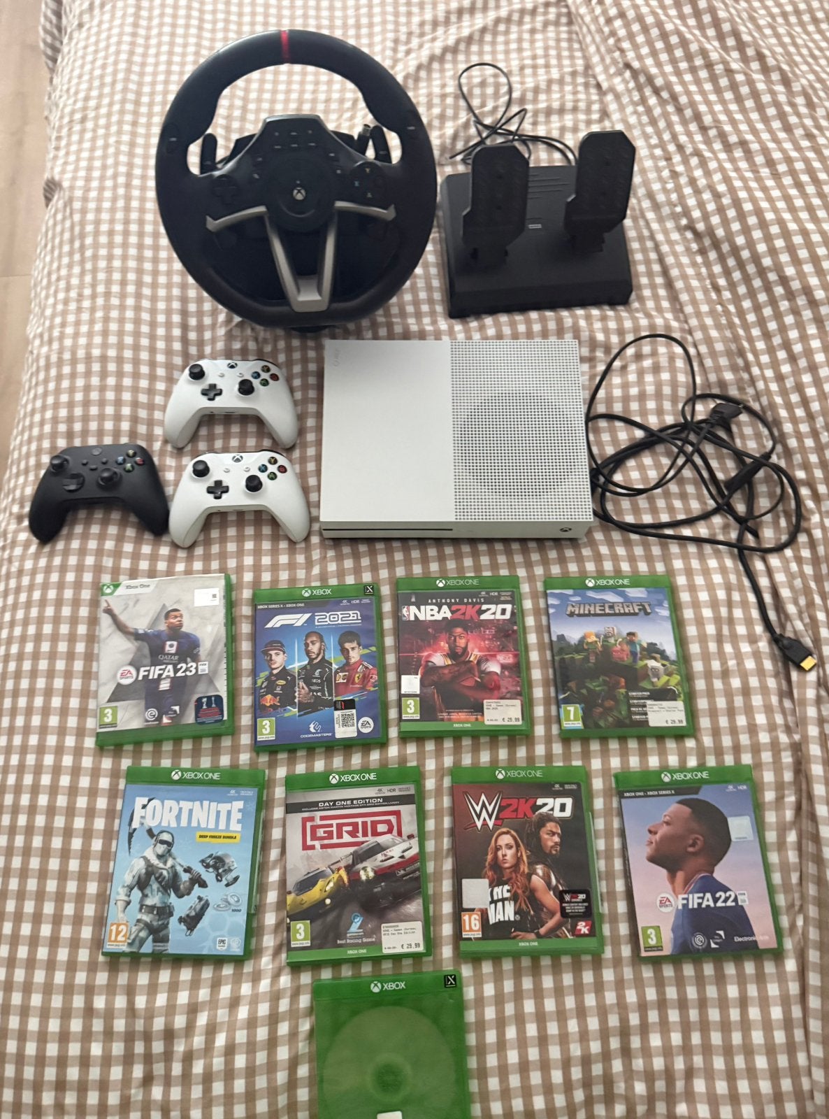 Xbox One S Console 1 TB, Spelcomputers en Games, Spelcomputers | Xbox One, Ophalen, Met games, Xbox One S, Zo goed als nieuw