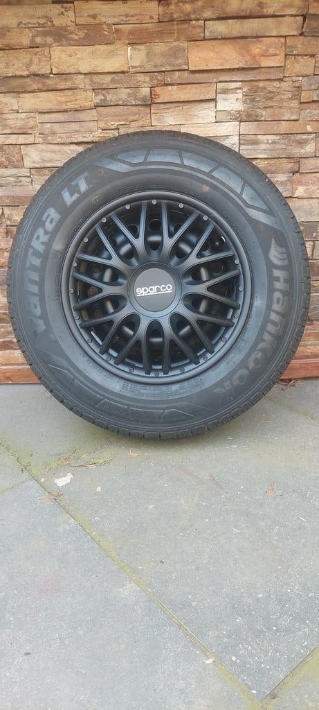 3 Sparco wieldoppen 14 inch, Caravans en Kamperen, Ophalen of Verzenden