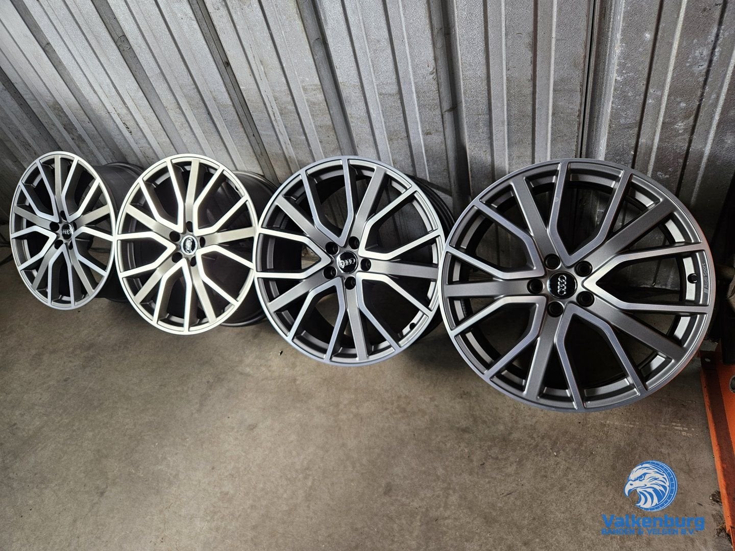 Originele Audi Q3 83A Audi Sport ABT 20 inch velgen 5x112, Auto-onderdelen, Banden en Velgen, Gebruikt, Velg(en), -, -