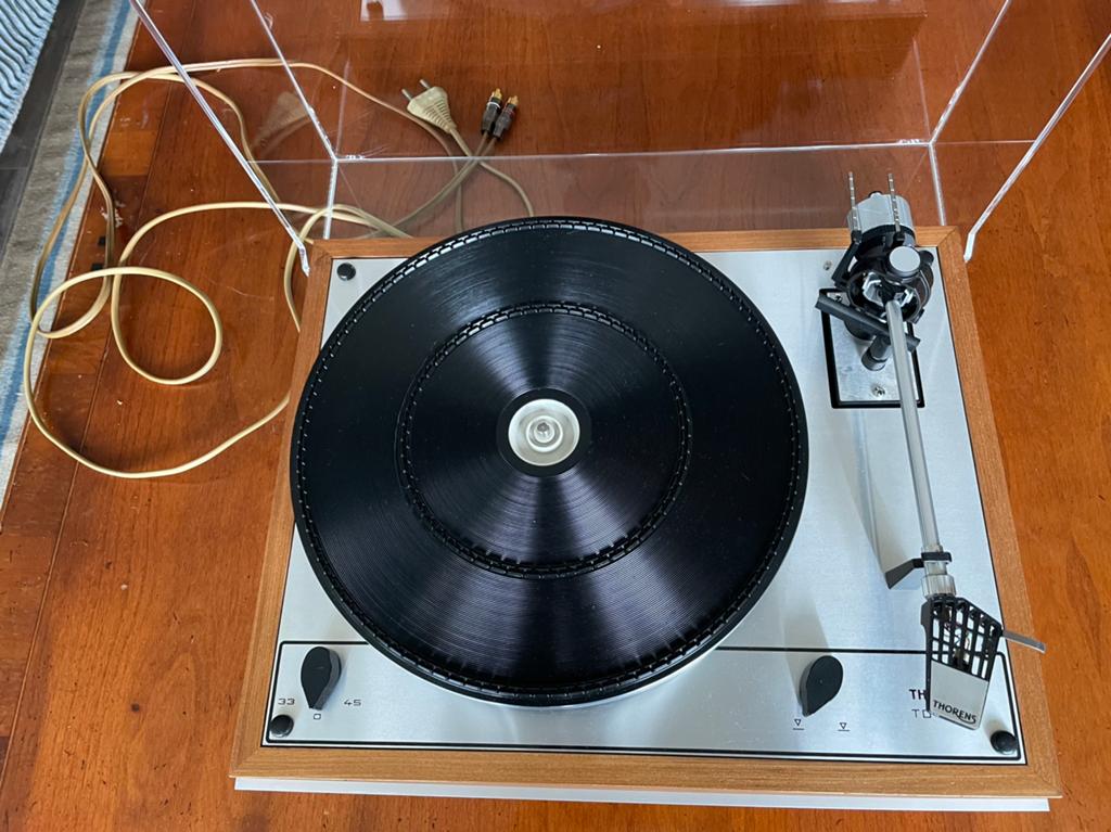 Thorens td 166 met garantie, Ophalen, Zo goed als nieuw, Thorens