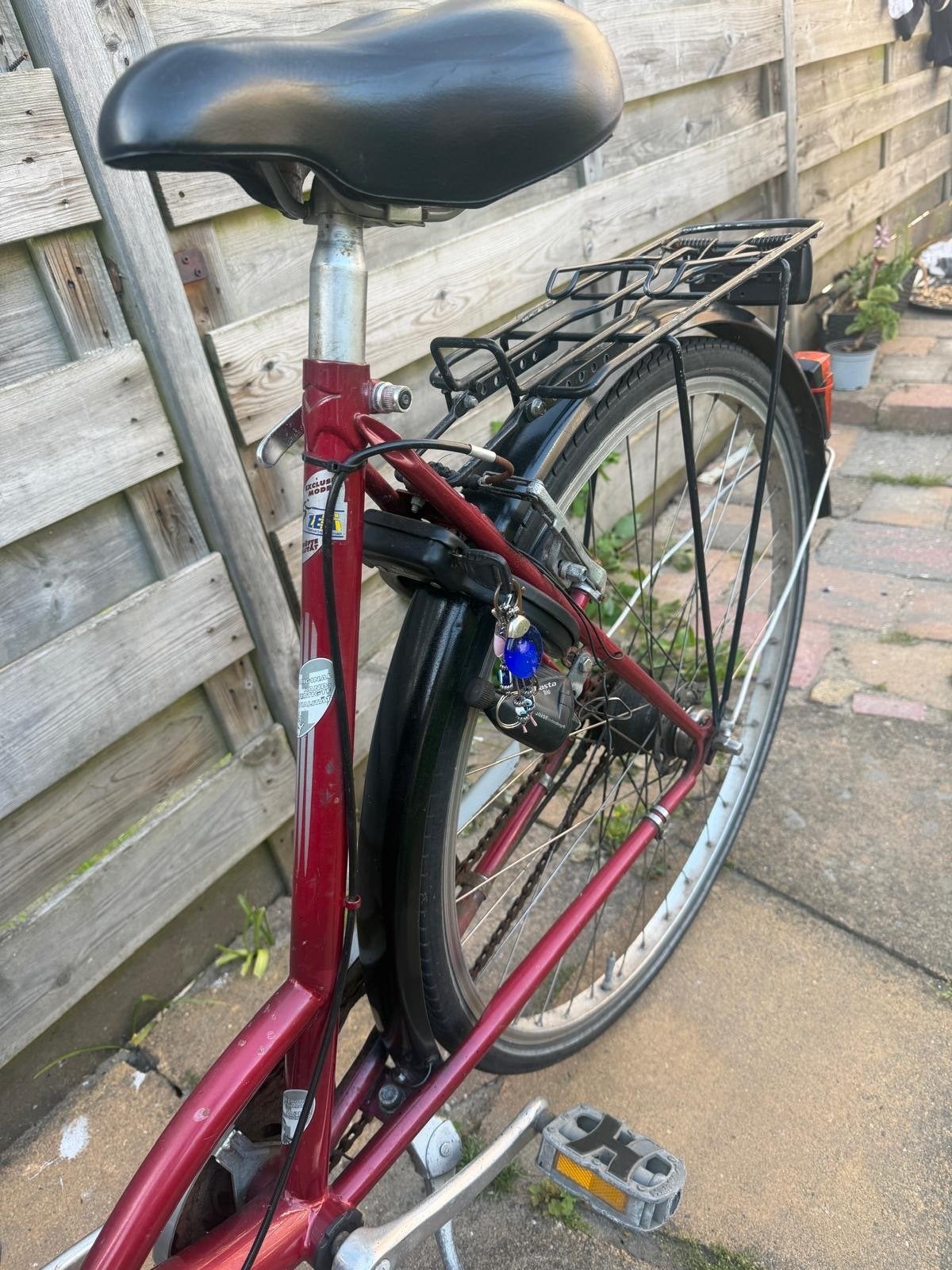 Hercules damesfiets met lage instap, Velgrem, Ophalen, Overige merken, 53 tot 56 cm