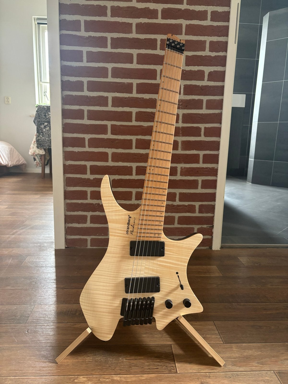 Strandberg Boden Standard 7-snarig, Muziek en Instrumenten, Ophalen, Zo goed als nieuw, Solid body, Overige merken