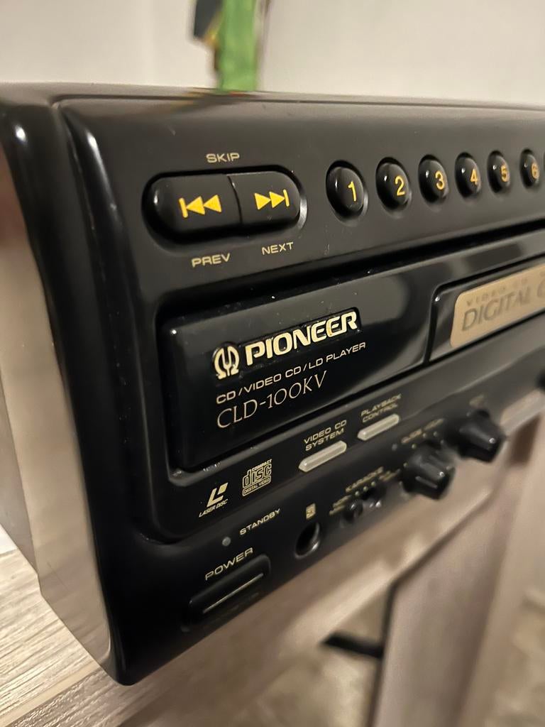Vintage Pioneer CLD 100kv laser disc karaoke, Ophalen of Verzenden, Gebruikt, Overige typen