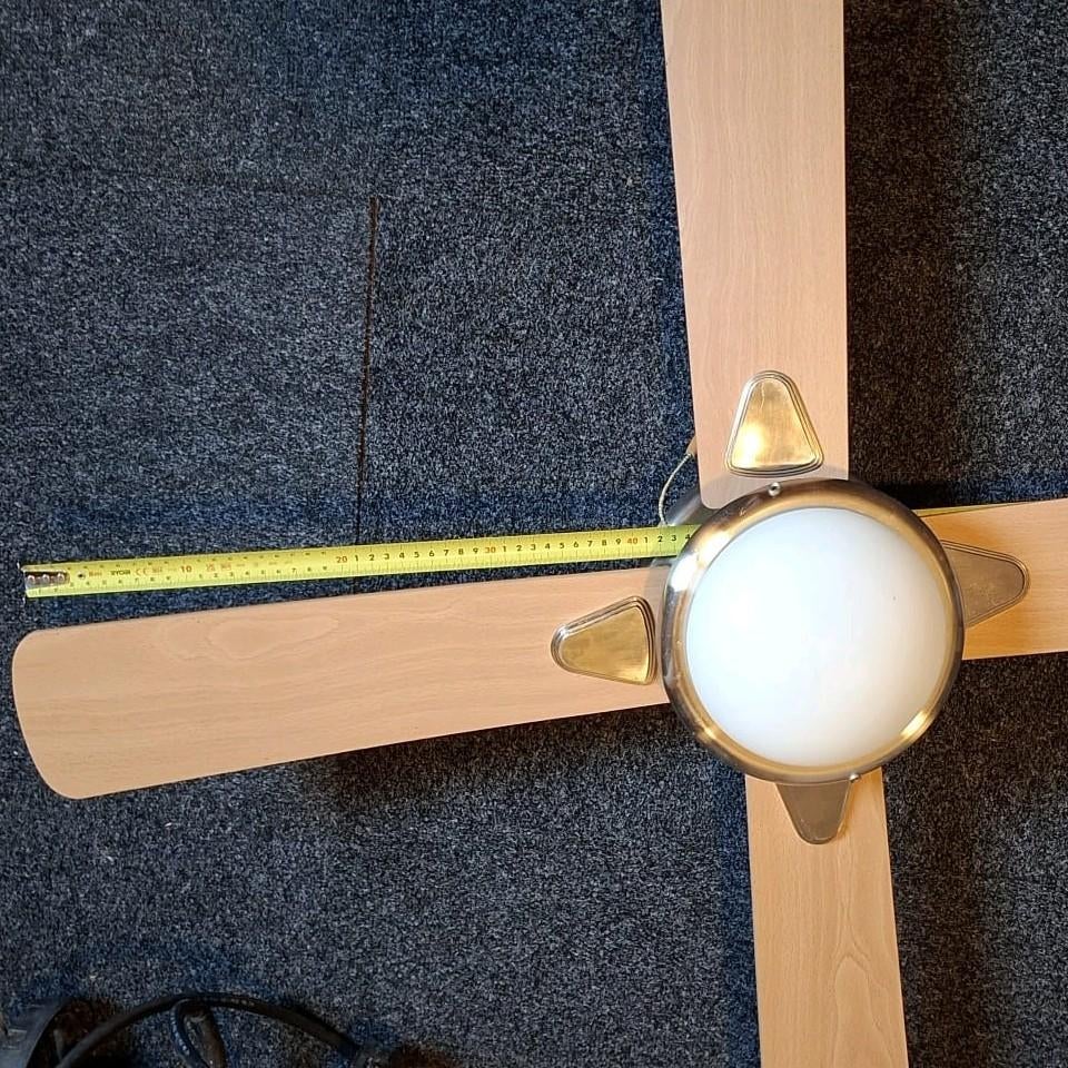 Plafondventilator, Witgoed en Apparatuur, Ventilatoren, Ophalen, Zo goed als nieuw, Plafondventilator