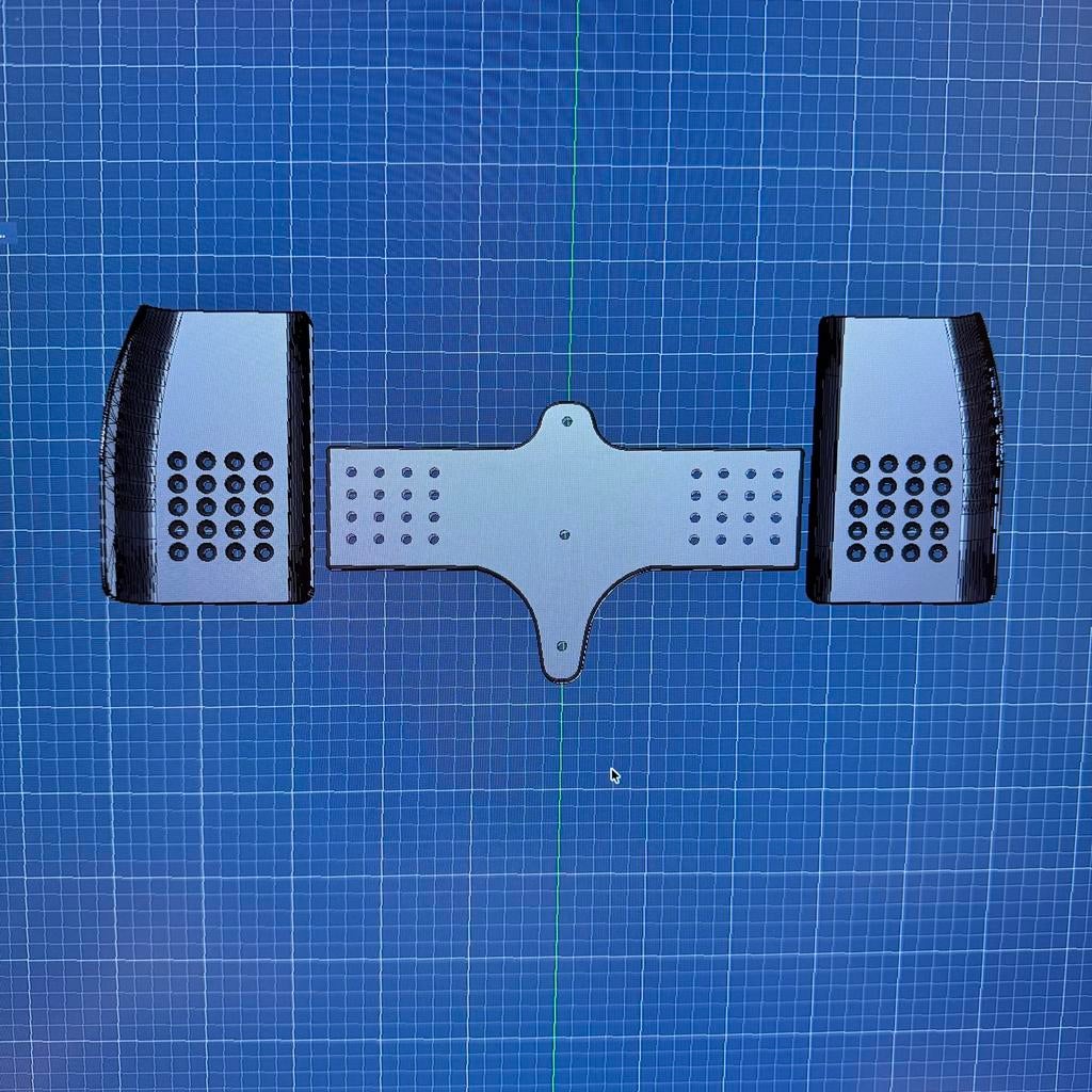 Custom 3D geprinte Zipp cockpit aero brug en armsteun, Verzenden, Nieuw, Stuur