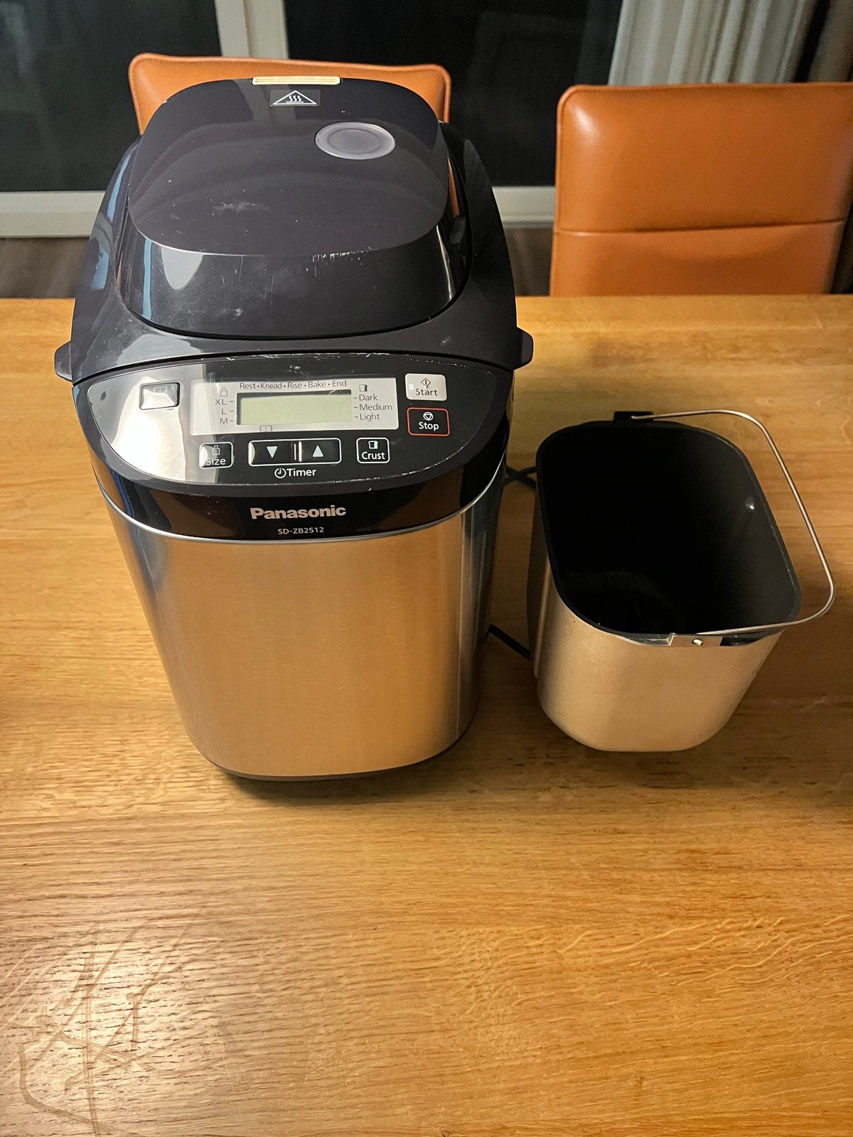 Panasonic SD-ZB2512 Broodbakmachine - Zo goed als nieuw, Ophalen, Zo goed als nieuw