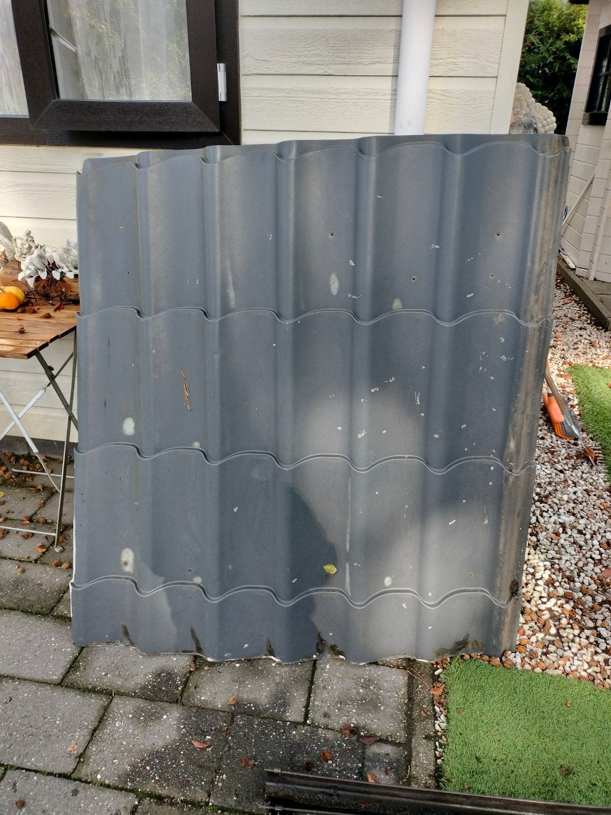 dak plaat 120/ 125 en 1 van 80/125, Ophalen, Minder dan 5 m², Dakpannen, Metaal