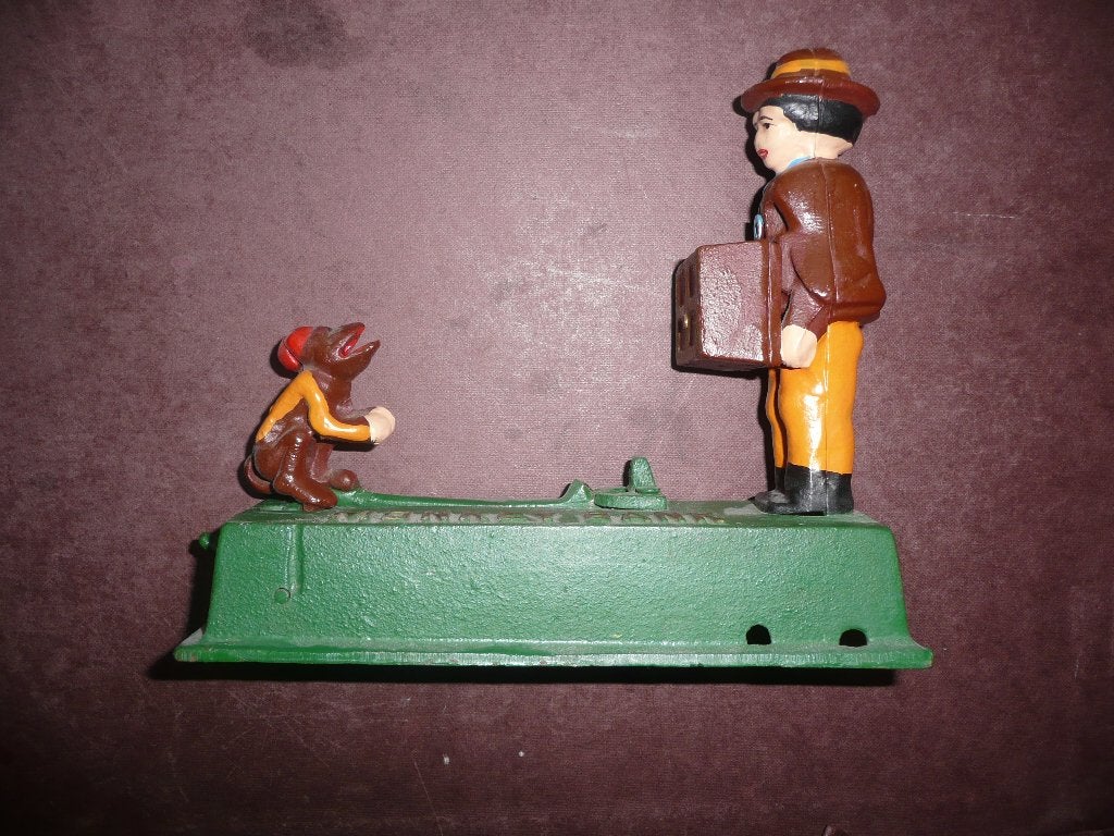 5 x spaarpot : MONKEY BANK - EURO-TEKEN -  SNOOPY – KLOMP -, Verzamelen, Spaarpotten, Ophalen of Verzenden, Zo goed als nieuw