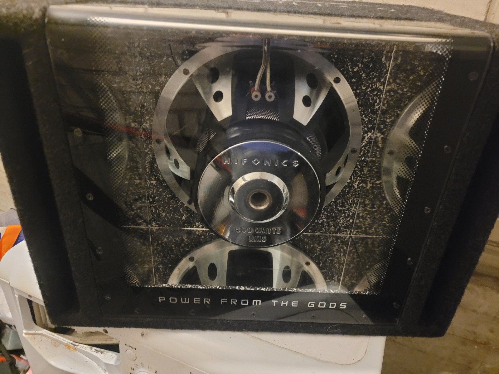 Hifonics Zeus subwoofer 500 watt RMS!! ZRX12BP, z.g.a.n, Auto diversen, Autospeakers, Ophalen, Zo goed als nieuw