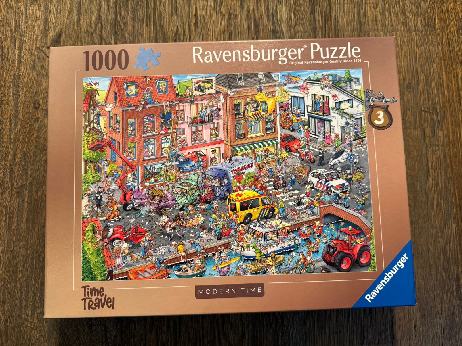 Ravensburger puzzel 1000 stukjes, Hobby en Vrije tijd, Ophalen of Verzenden, 500 t/m 1500 stukjes, Zo goed als nieuw