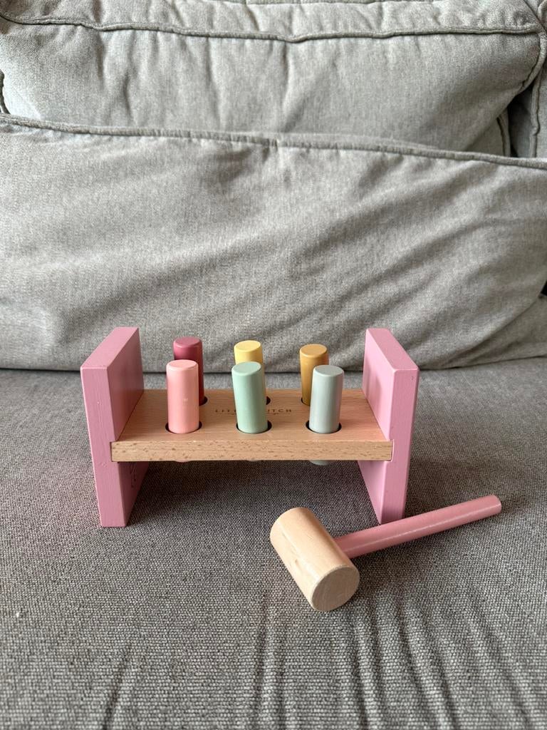 Little dutch houten speelgoed roze, Kinderen en Baby's, Speelgoed | Houten speelgoed, Ophalen, Zo goed als nieuw