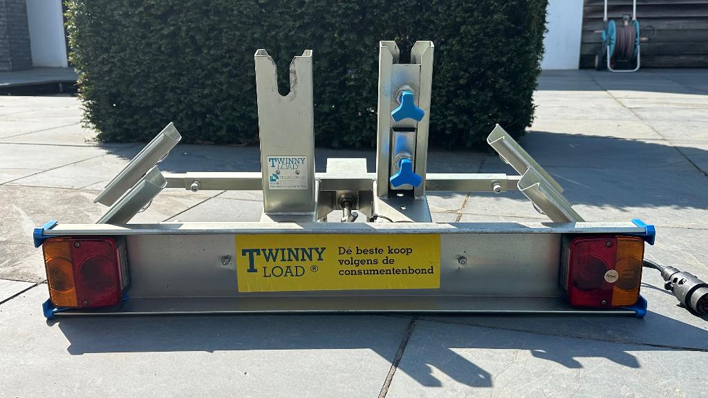 Twinny Load fietsendrager incl. trekhaakbevestiging, Ophalen, 2 fietsen, Gebruikt, Trekhaakdrager