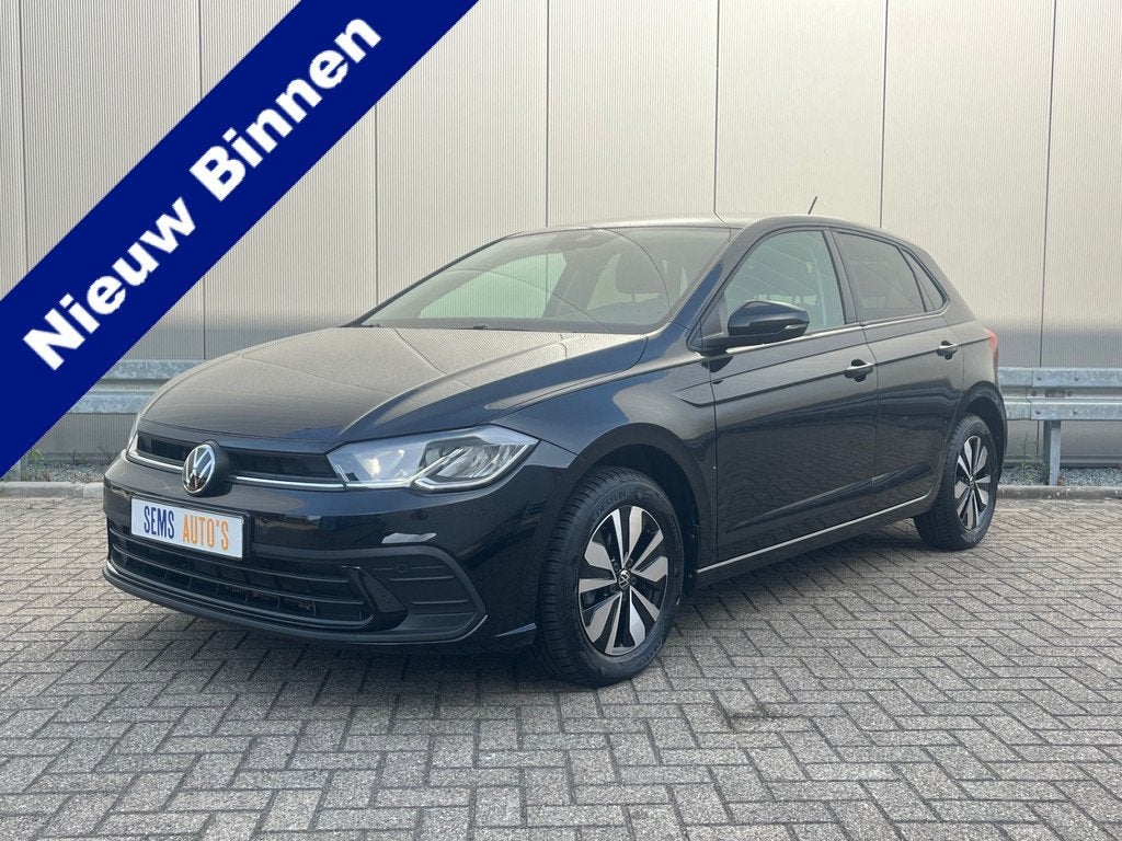 Volkswagen Polo 1.0 TSI Stoel verw/ Trekhaak / Automaat, Automatische klimaatregeling, Zwart, Bedrijf, 19 km/l