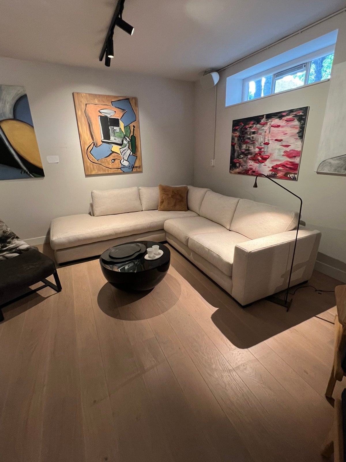 Hoekbank Stijn 280 x 260 cm creme, Ophalen of Verzenden, Nieuw, Stof