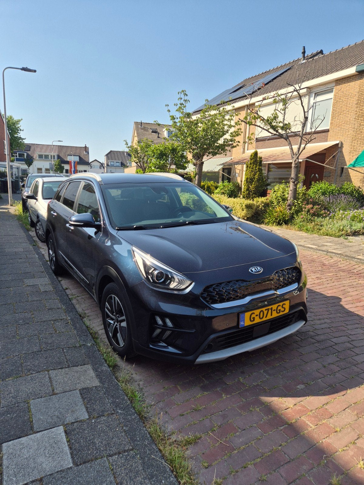 Kia Niro 1.6 GDi Phev 141pk Dct6 2019 Blauw Garantie tm 2029, Auto's, Kia, Blauw, 71 km/l, SUV of Terreinwagen, Niro