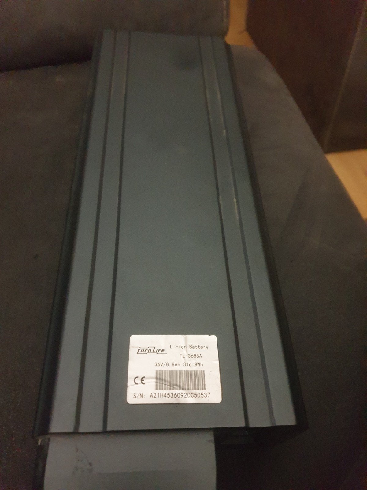 Turnlite Li-ion Accu Elektrische Fiets 36V 8.8Ah, Gebruikt
