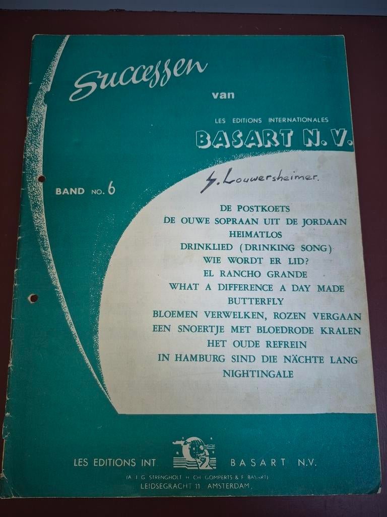 Basart Successen band no. 6, Ophalen of Verzenden, Gebruikt, Les of Cursus, Klassiek