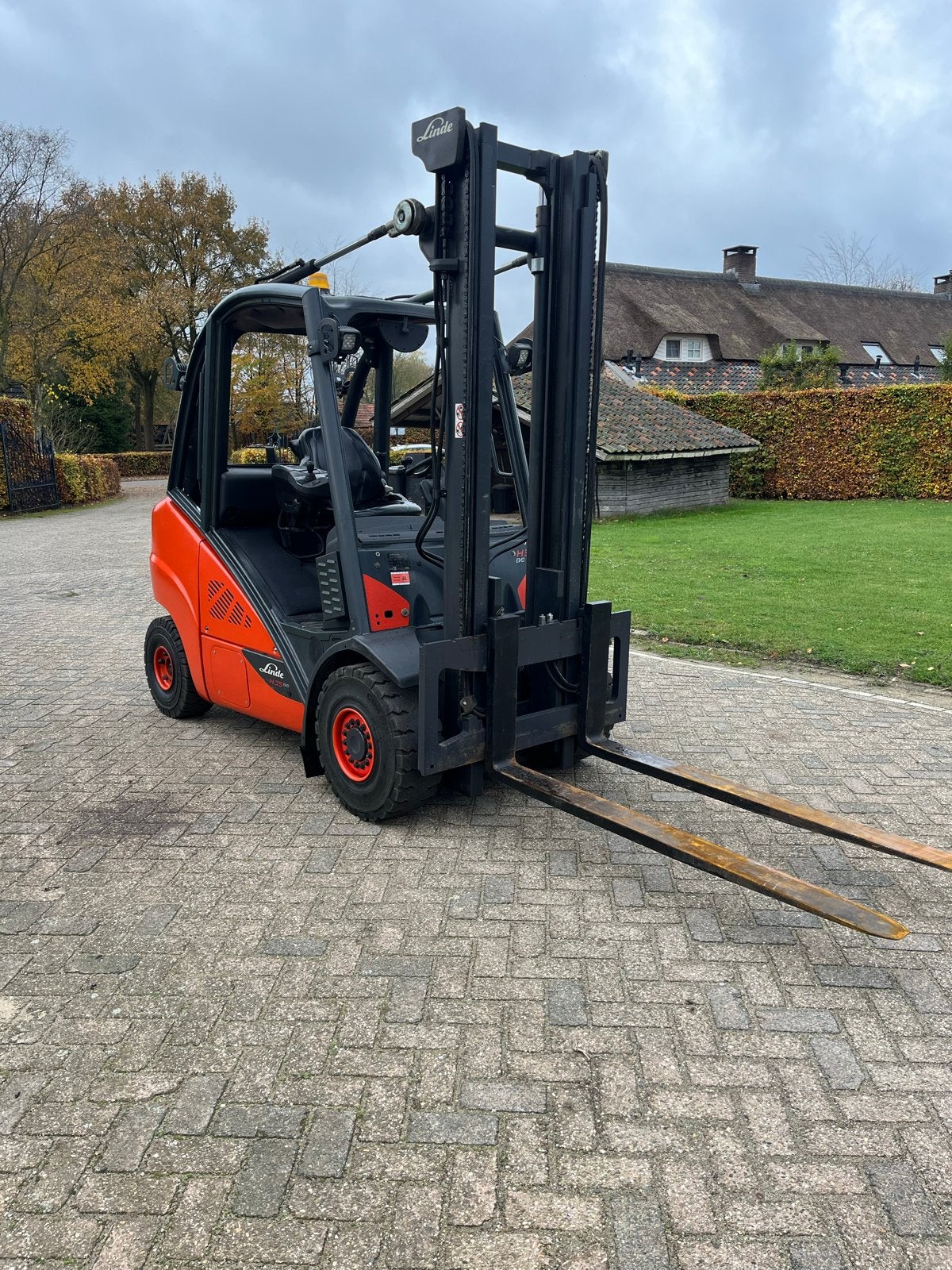 Linde H35T-02 Heftruck, 3000 tot 4000 kg, Ophalen of Verzenden, LPG, Heftruck