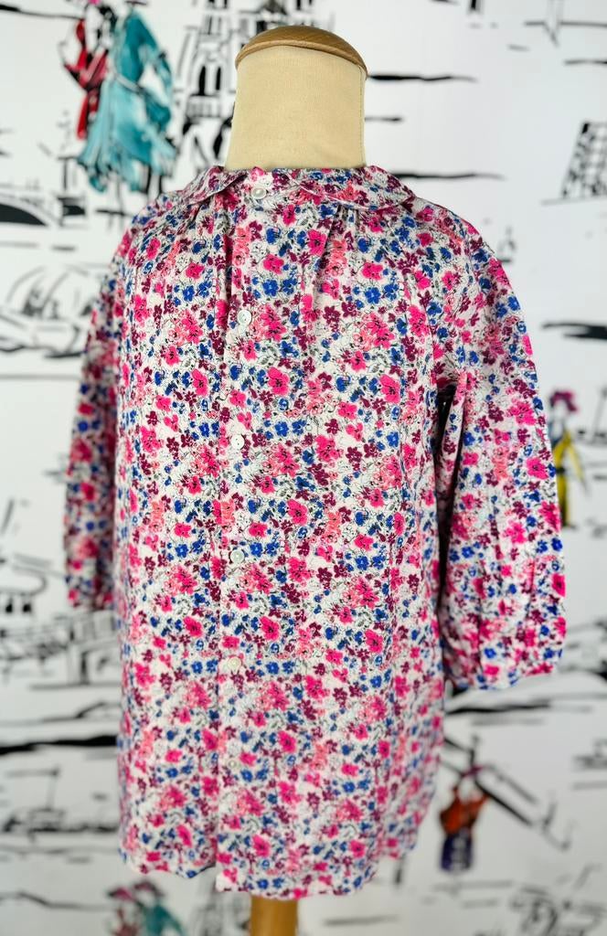 Bonpoint gebloemde zomerjurk maat 3, Customercare@bonpoint.com, Bonpoint EU, Zo goed als nieuw, Jurk of Rok
