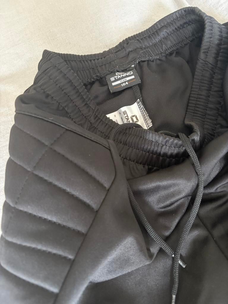 Stanno Team Keepersportbroek - Zwart - Maat 164, Ophalen of Verzenden, Zo goed als nieuw, Jongen of Meisje, Sport- of Zwemkleding