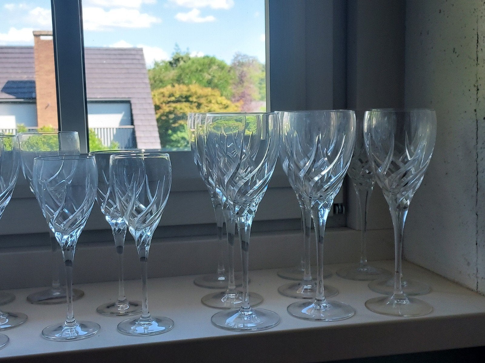 Toscane kristallen glazen, Ophalen, Glas of Glazen, Gebruikt, Glas