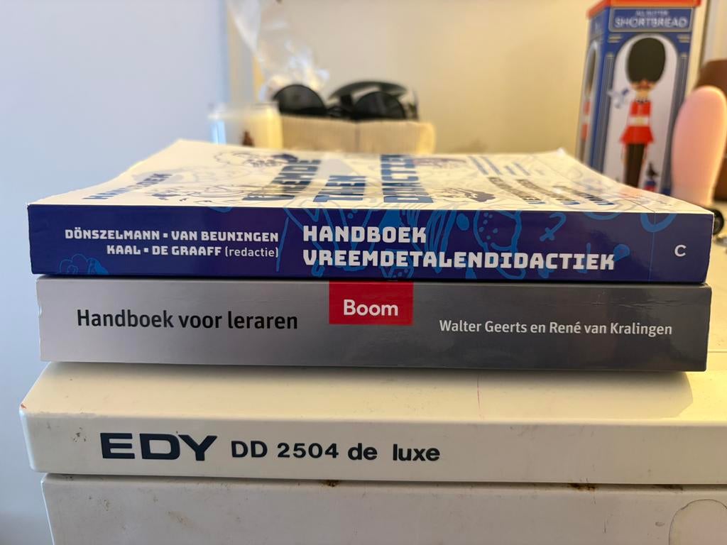 Twee studieboeken onderwijs / didactiek, Gelezen, Ophalen of Verzenden, WO, Walter Geerts