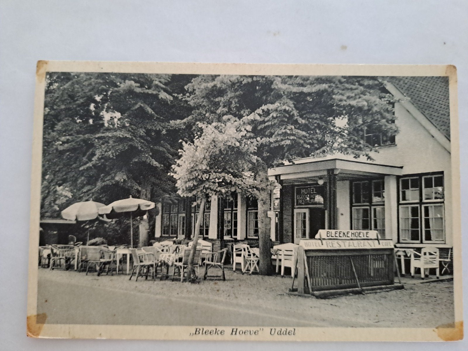 uddel, hotel Bleeke hoeve, Verzamelen, Ophalen of Verzenden