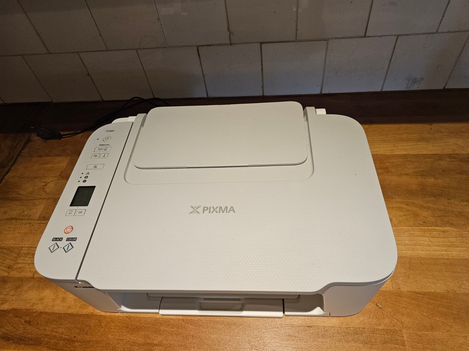 Canon printer Pixma TS3451, Computers en Software, Printers, Ophalen, Gebruikt, Inkjetprinter, Draadloos