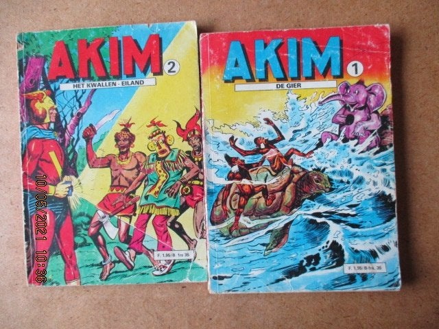 adv2013 akim, Eén stripboek, Ophalen, Gelezen