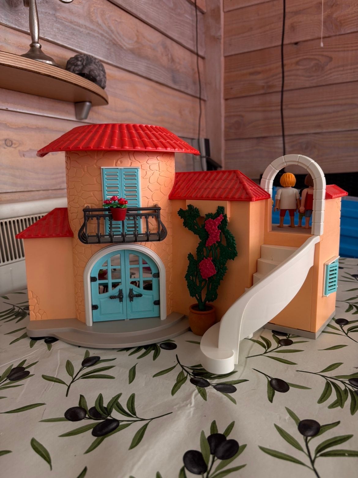 Playmobil vakantie vila + auto, Ophalen, Zo goed als nieuw, Complete set