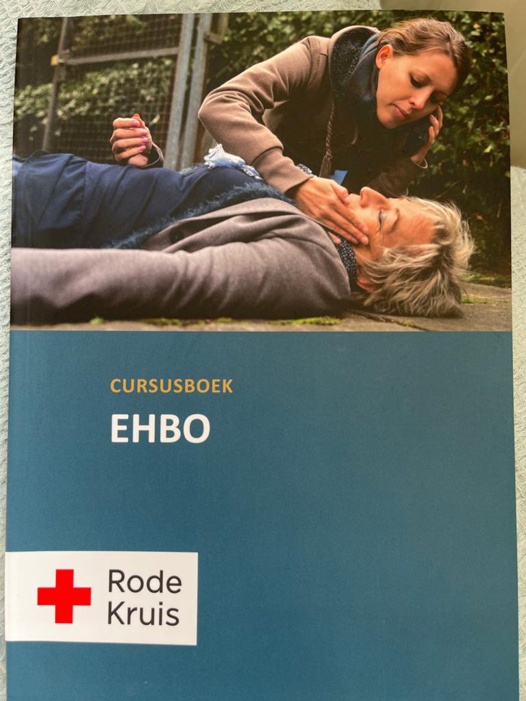 Rode Kruis EHBO cursusboek Orgineel, Ophalen of Verzenden, Nieuw