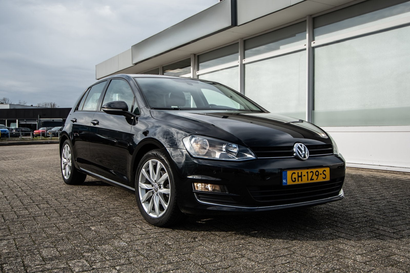 Volkswagen Golf 1.2 TSI 77KW 5D 2015 Zwart, Auto's, Volkswagen, Voorwielaandrijving, 4 cilinders, 610 kg, Zwart
