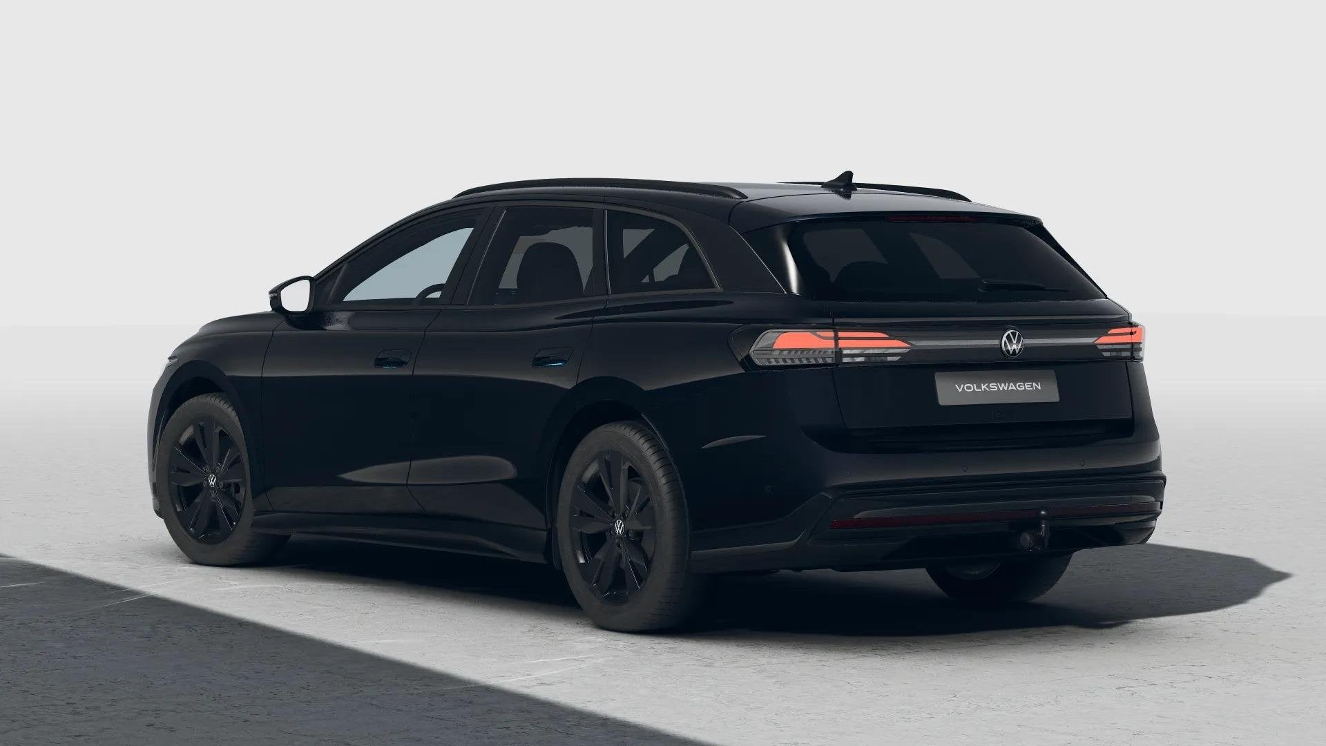 Volkswagen ID.7 Tourer 204pk Limited Edition 59 kWh | Black, Auto's, 12 maanden, Zwart, 1972 kg, Zwart