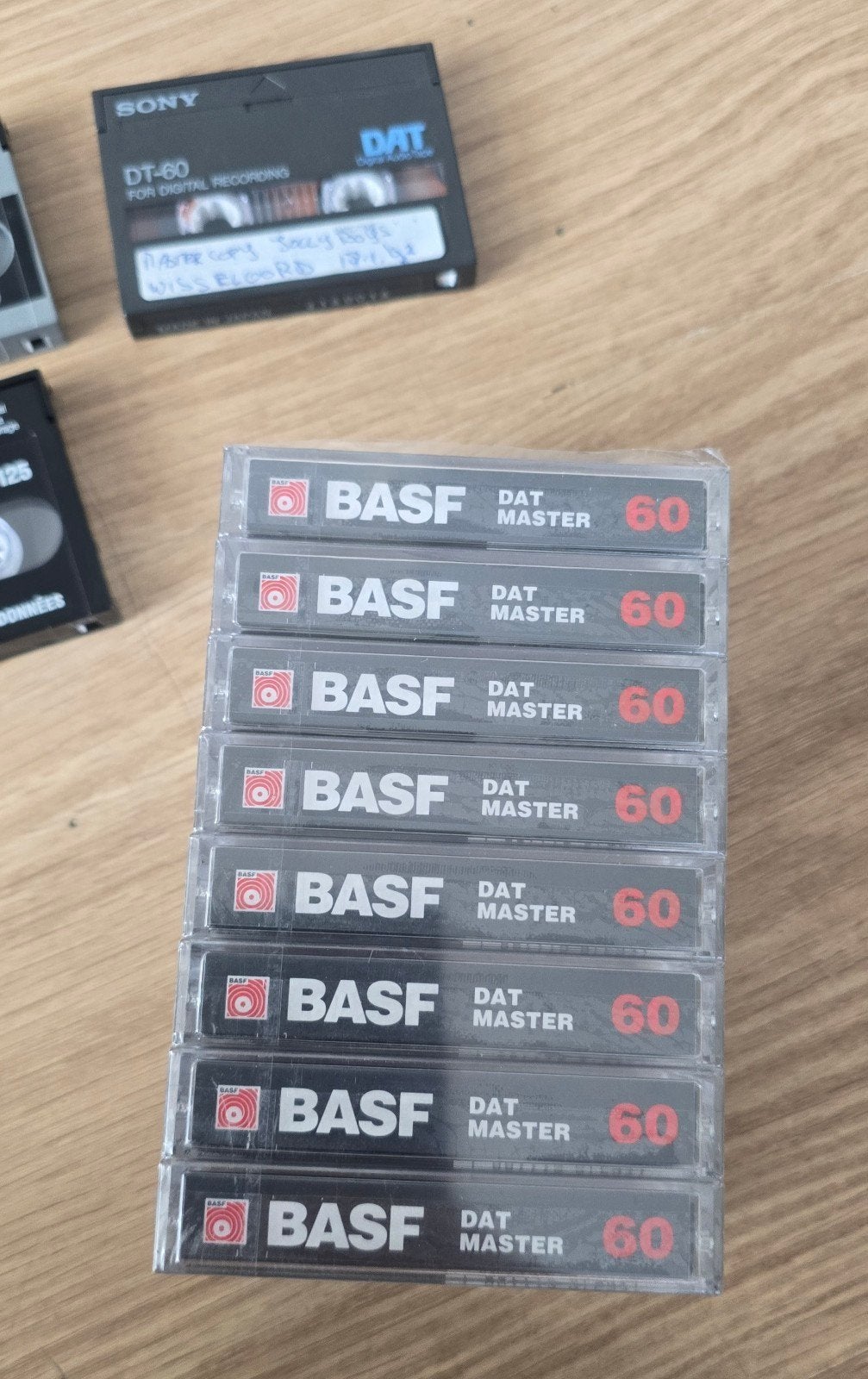 Nieuwe BASF DAT Master 60 Digital Audio Tapes (13 stuks), 2 t/m 25 bandjes, Overige genres, Ophalen of Verzenden, Nieuw in verpakking