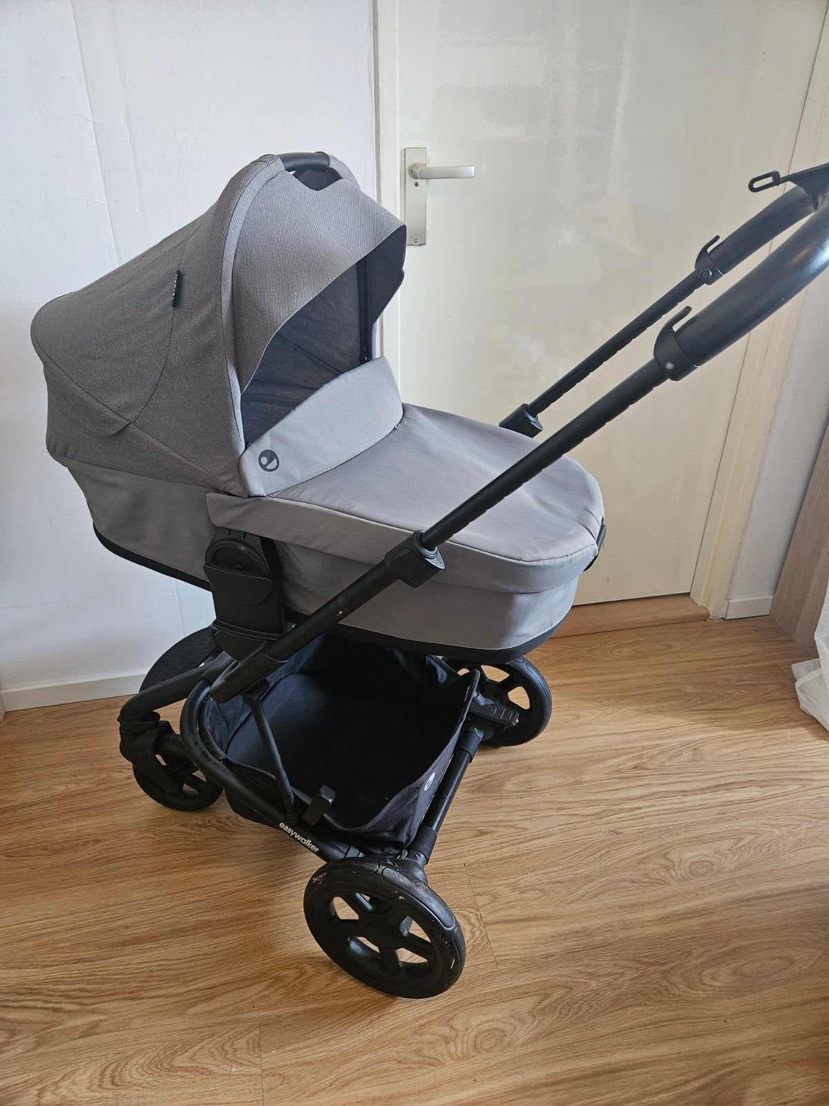 Easywalker Harvey 2 Combiwagen Grijs, Gebruikt, Combiwagen, Verstelbare duwstang, Ophalen