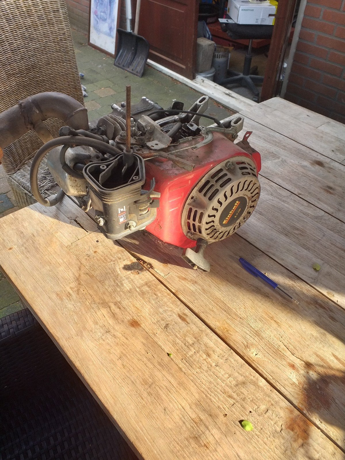 Honda gx200, Doe-het-zelf en Verbouw, Ophalen, Benzinemotor, 1800 rpm of meer