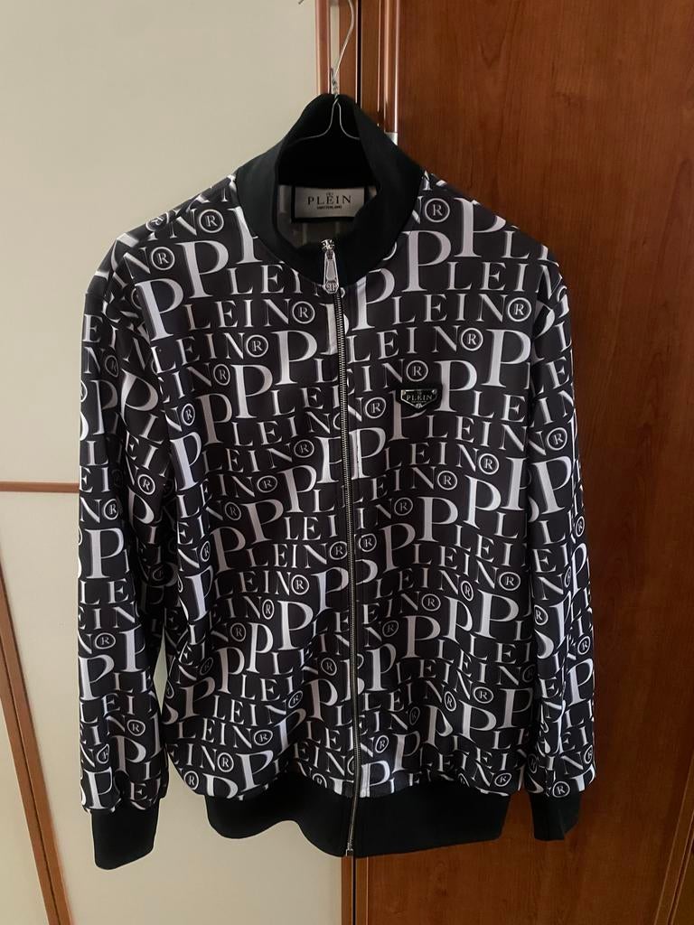 Philipp Plein Homme Limited Edition Trainingsjack, Kleding | Heren, Jassen | Zomer, Nieuw, Overige maten, Zwart, Ophalen of Verzenden