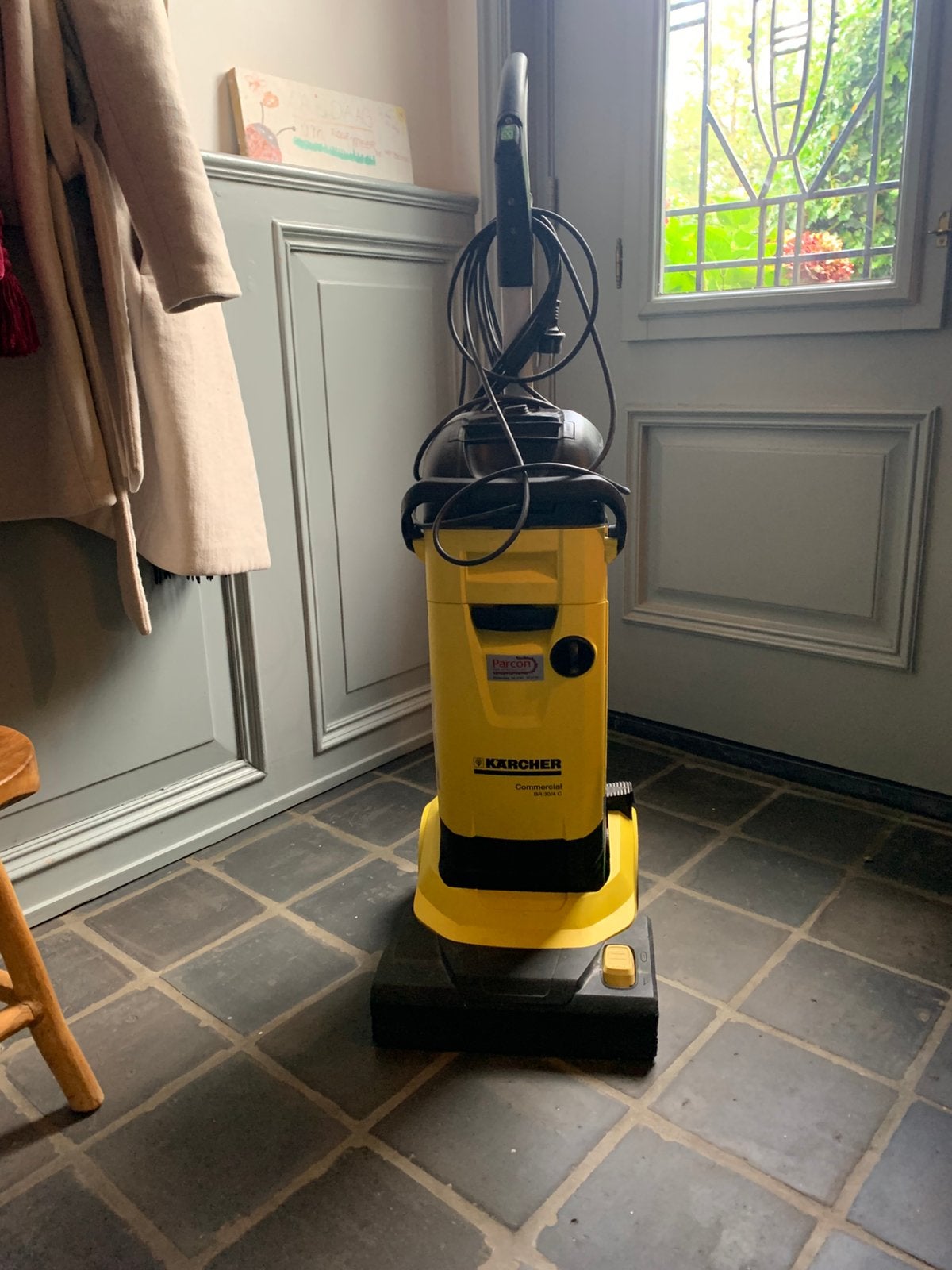 Kärcher schrobmachine, Doe-het-zelf en Verbouw, Ophalen, Gebruikt