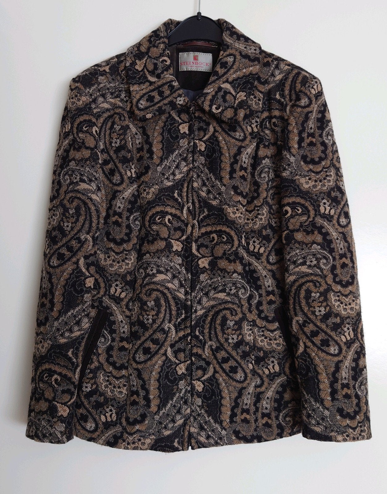 Dames Colbert jasje mt 40 Steinbock Austria, Kleding | Dames, Maat 38/40 (M), Bruin, Ophalen of Verzenden, Jasje