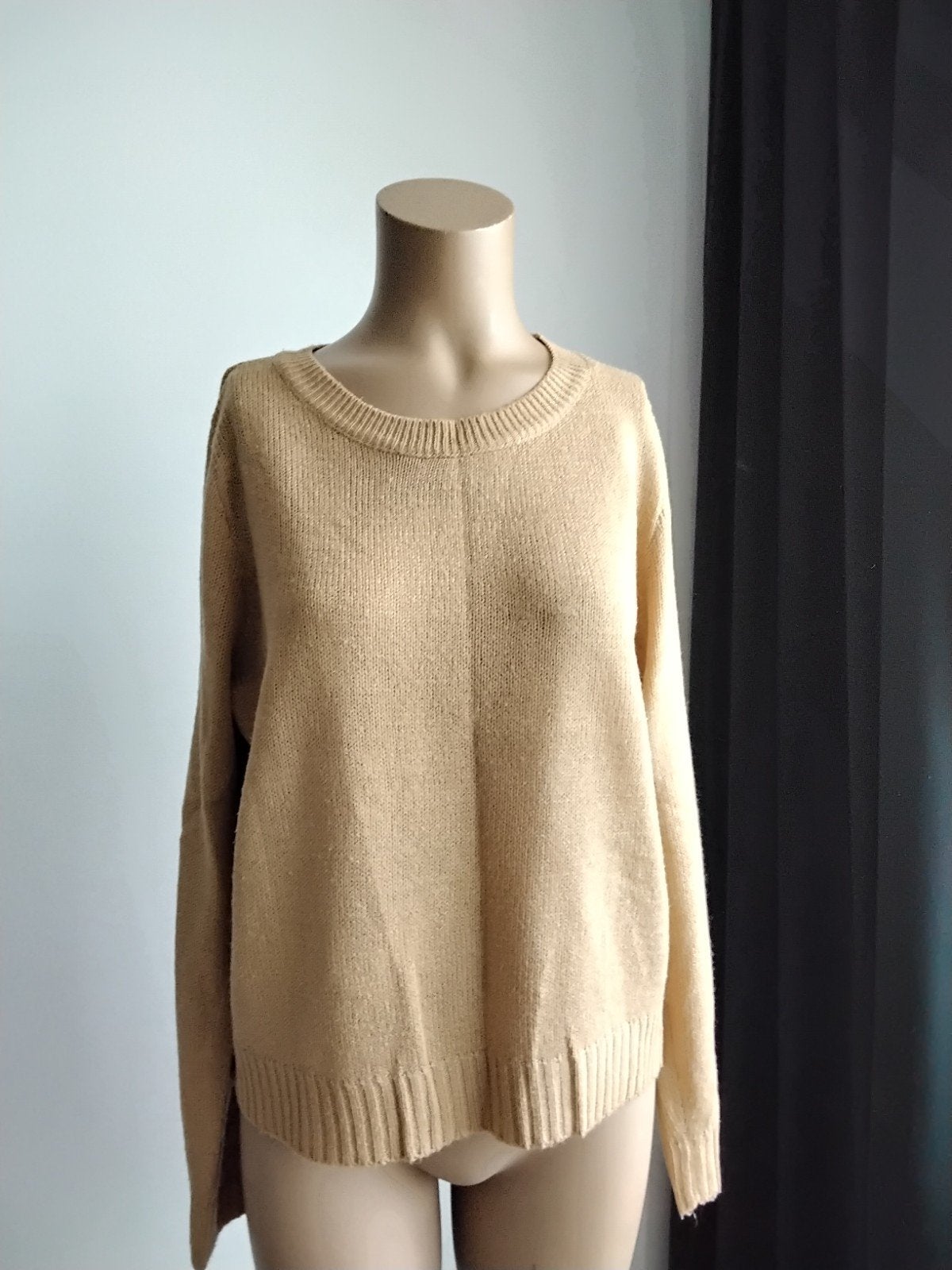H&M Trui Maat M - Beige, Maat 48/50 (M), Beige, Ophalen of Verzenden, H&M