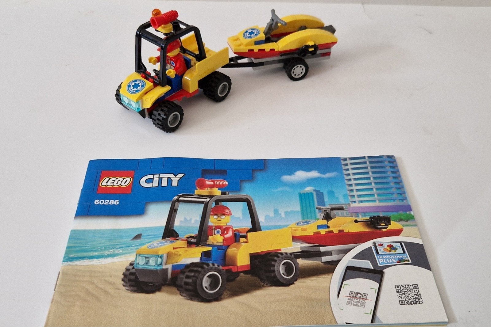 Lego City 60286 Strandreddings-ATV met boot, City, Lego, Ophalen of Verzenden, Zo goed als nieuw
