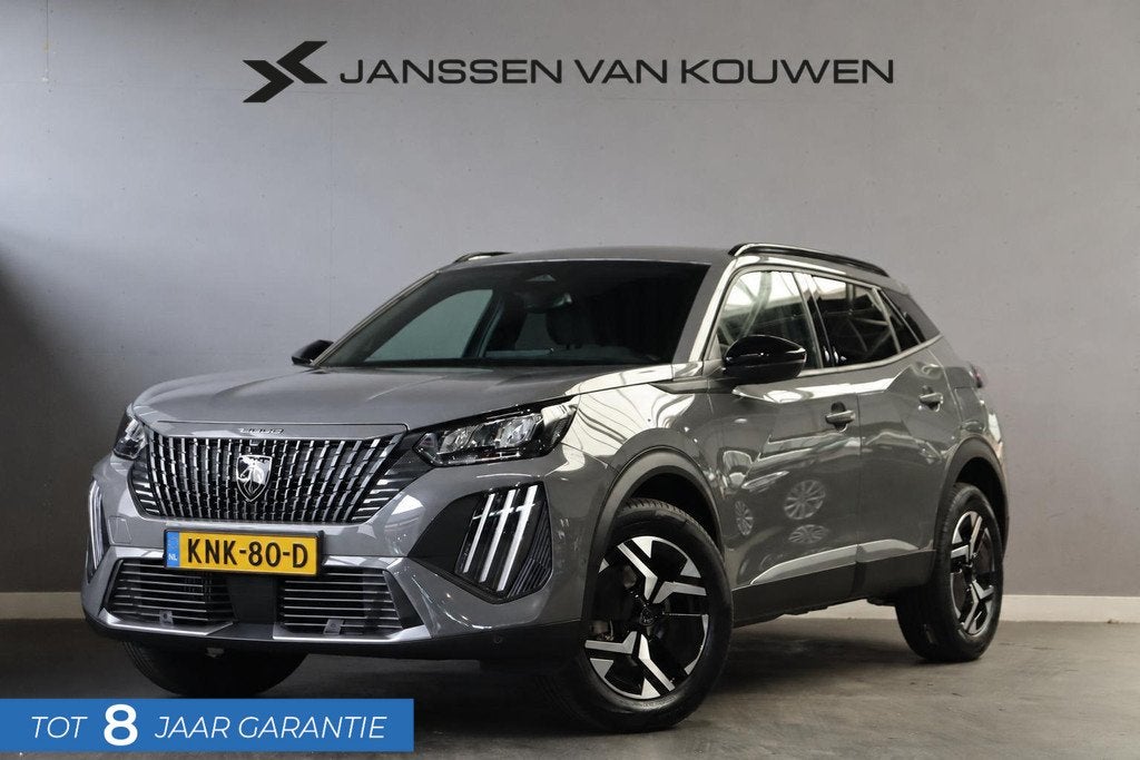 Peugeot 2008 1.2 Hybrid 145 Allure 2+6 jaar Garantie / NIEUW, Auto's, Peugeot, Automatische klimaatregeling, Euro 6, 1199 cc, Leder en Stof