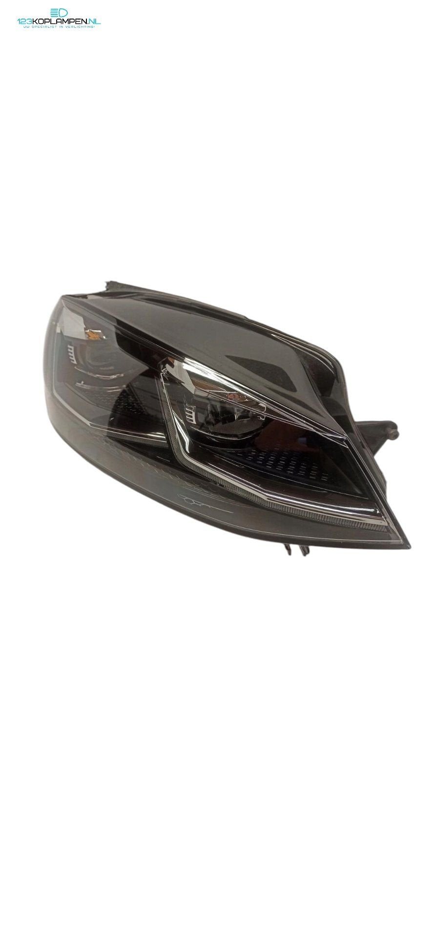Volkswagen Golf 7 Facelift R Full LED Black Koplamp Rechts 5, Gebruikt, -, -, Verzenden