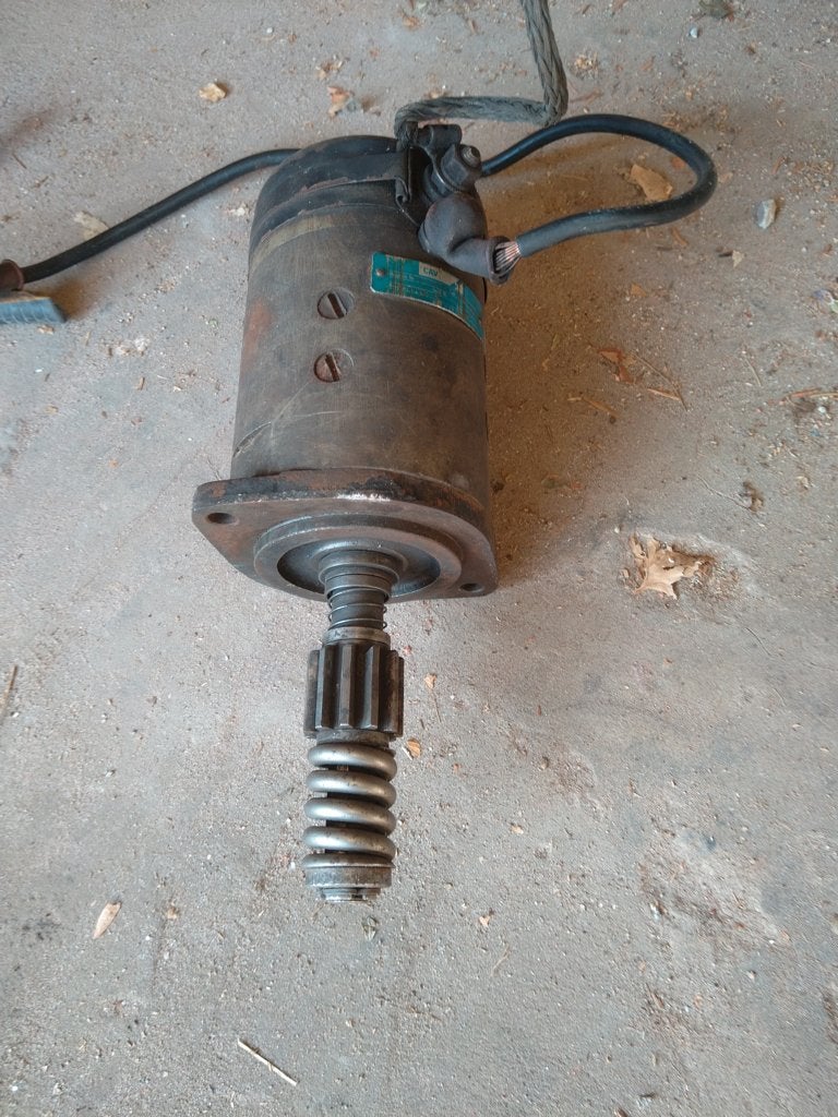 land rover series 2/3 24 volt startmotor benziene, Ophalen of Verzenden, Gebruikt, Land Rover